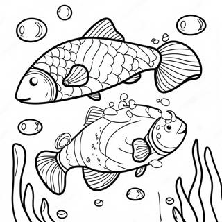 Raskraska Realistichnogo Lososia Pod Vodoi 118191-53316