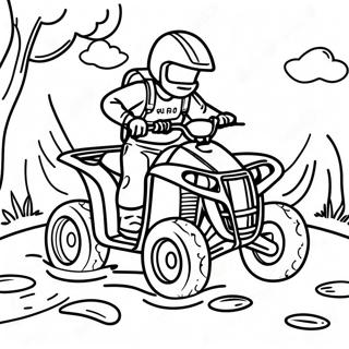 Kvadrotsikl Na Griaznoi Trope Raskraska 118297 53515