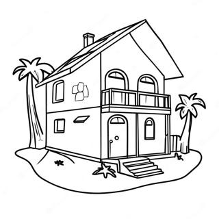 Raskraska Solnechnogo Pliazhnogo Doma 119630-54549