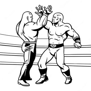 Dinamichnaia Raskraska Komandnogo Poedinka Wwe 119968 54821