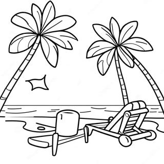 Solnechnaia Stsena Na Pliazhe Raskraska 120834-55492