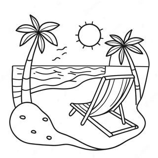 Solnechnaia Stsena Na Pliazhe Raskraska 120834-55677