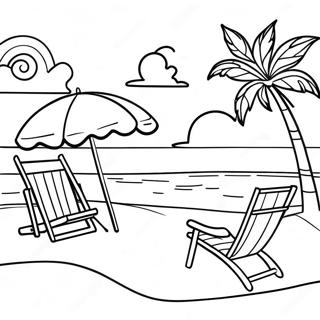 Raskraska Solnechnogo Pliazhnogo Dnia 121911-56499