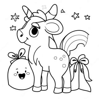 Raskraska Volshebnykh Sushchestv Na Rozhdestvo 122145 56686