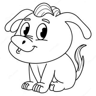 Glupoe Uzhasnoe Zhivotnoe Raskraska 122399 56937