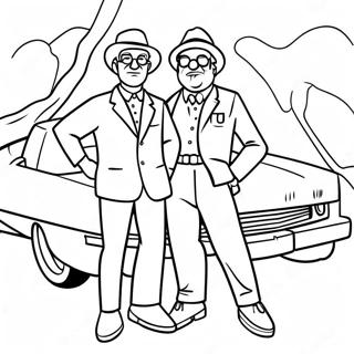 Prikliuchenie Marti I Doka Raskraska 122686-57167