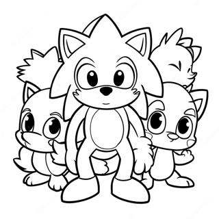 Serebrianyi Iozhik S Druziami Dlia Raskraski 122787-57238