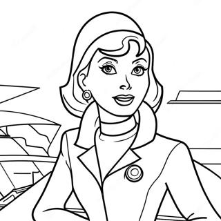 Raskraska Dzhein Dzhetson V Stilnom Nariade 123612-57878