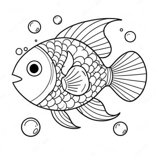 Schastlivaia Ryba S Puzyrkami Raskraska 123869-58077