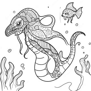 Raskraska Misticheskogo Morskogo Zveria 124023-58202