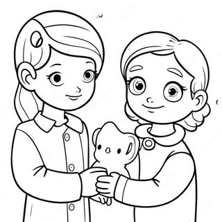 Raskraska S Zabotlivymi Druziami 124100 58357