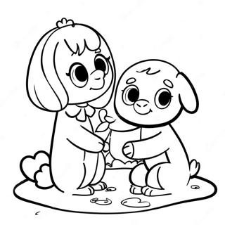 Raskraska S Zabotlivymi Druziami 124100 58358