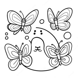 Raskraska Skippera S Tsvetnymi Babochkami 124408 58591