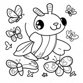 Raskraska Skippera S Tsvetnymi Babochkami 124408 58592