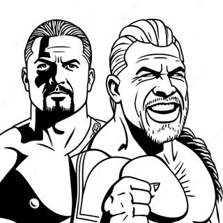 Raskraska Superzvezd Wwe V Deistvii 125360-59325