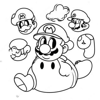 Kappi Mario I Druzia Raskraska 125568-59497
