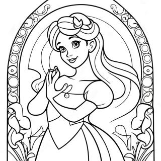 Raskraska Vitrazha Tsvetnoi Printsessy Disney 125823-59686