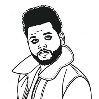 Raskraska The Weeknd 126468-60184