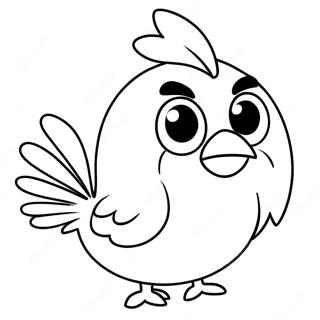 Raskraska Stella Rozovaia Ptitsa Angry Birds 126964-60577