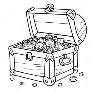 Tsvetnoi Sunduk S Sokrovishchami Raskraska 127141-60711