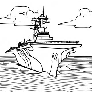 Raskraska Aviatsionnogo Korablia V More 127194-60754