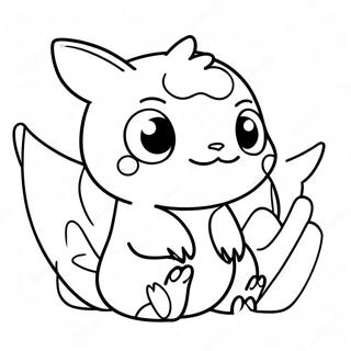 Raskraska Milykh Pokemonov Dlia Malyshei Igraiushchikh 127296 60832