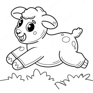 Igrivaia Ovechka Na Raskraske 127529 61143