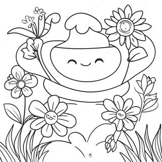 Rasslabliaiushchie Tsvety Sada Na Raskraske 127606 61070