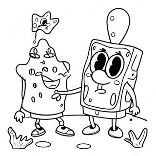 Raskraska Gubki Boba I Patrika Igraiushchikh 127887-61415