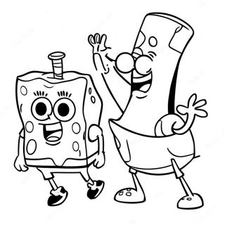 Raskraska Gubki Boba I Patrika Igraiushchikh 127887-61416