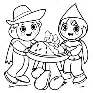 Raskraska Prazdnichnogo Prazdnika Las Posadas 128172-61633