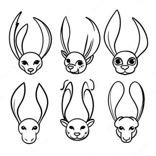 Raskraska Realistichnykh Ushei Zhivotnykh 129022 62297