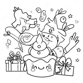 Radostnaia Prazdnichnaia Raskraska 129456 62642