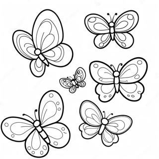 Raskraska Iarkikh Babochek V Polete 129505-62674