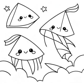 Raskraska Milykh Vozdushnykh Zmeev V Nebe 129508-62688