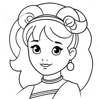 Raskraska Elegantnoi Printsessy Sereniti 129557-62713