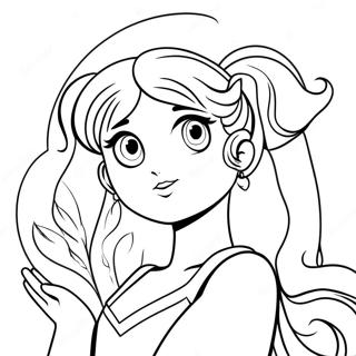 Raskraska Printsessy Sereniti Na Nebesnom Fone 129560-62728