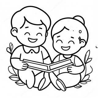 Schastlivye Deti Chitaiut Raskrasku 130482 63439