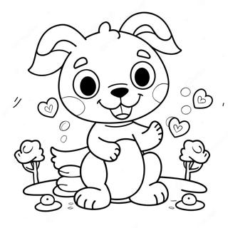 Schastlivaia Bonni Igraet S Druziami Raskraska 130585 63520