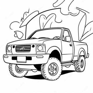 Raskraska Gruzovika Nissan 130741-63643