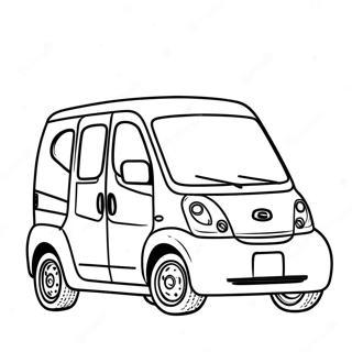 Raskraska Elektromobilia Nissan 130742-63646