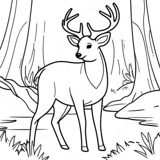 Raskraska Velichestvennogo Samtsa Olenia V Lesu 131230 64011