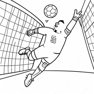 Vratar Nyriaiushchii Za Miachom Raskraska 13146-2871