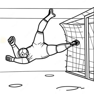 Vratar Nyriaiushchii Za Miachom Raskraska 13146-2872