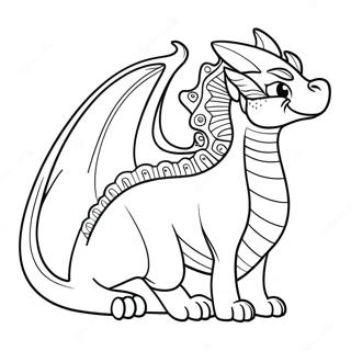 Raskraska Velichestvennogo Kota Drakona S Kryliami 131719-64393