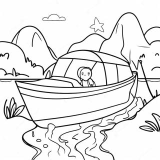 Raskraska Solnechnoe Prikliuchenie Na Reke 131799 64463