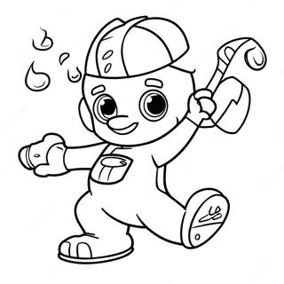 Raskraska Vini Jr V Deistvii 132056-64661