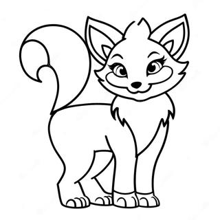 Velichestvennyi Anime Lis Raskraska 132105-64700