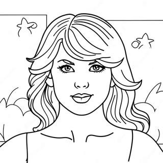 Тейлор Свифт Полуночи Раскраски