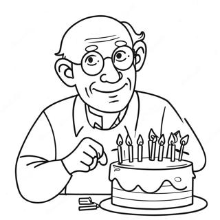 Smeshnaia Raskraska S Dniom Rozhdeniia Dedushka 133363 65671